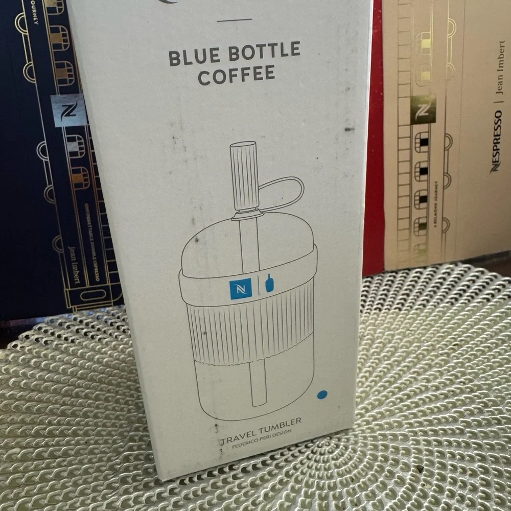 Nespresso Blue Bottle Nola style Coffee travel tumbler